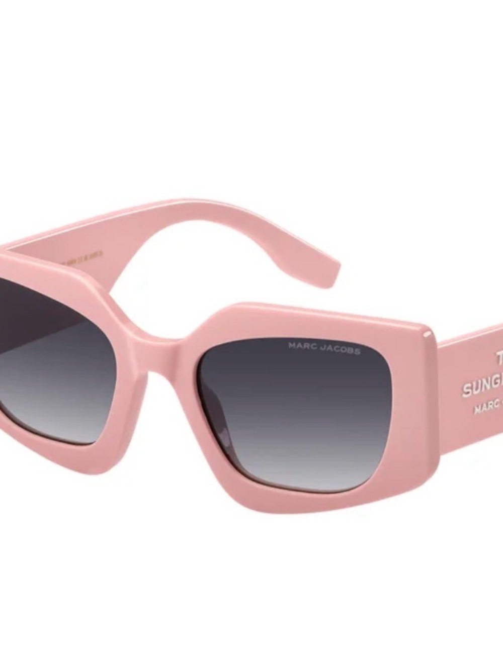 Marc Jacobs Pink Square Gradient Sunglasses for Women